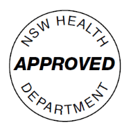 NSW HEALTH APPROVED