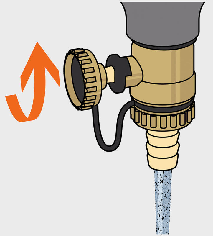 Defangatori magnetici sono forniti di rubinetto di scarico per lo svuotamento dello sporco residuo