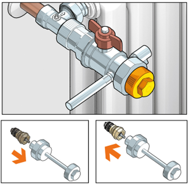 kit complet démontage pour entretien robinet thermostatique dynamique