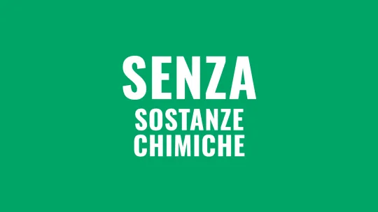 senza sostanze chimiche