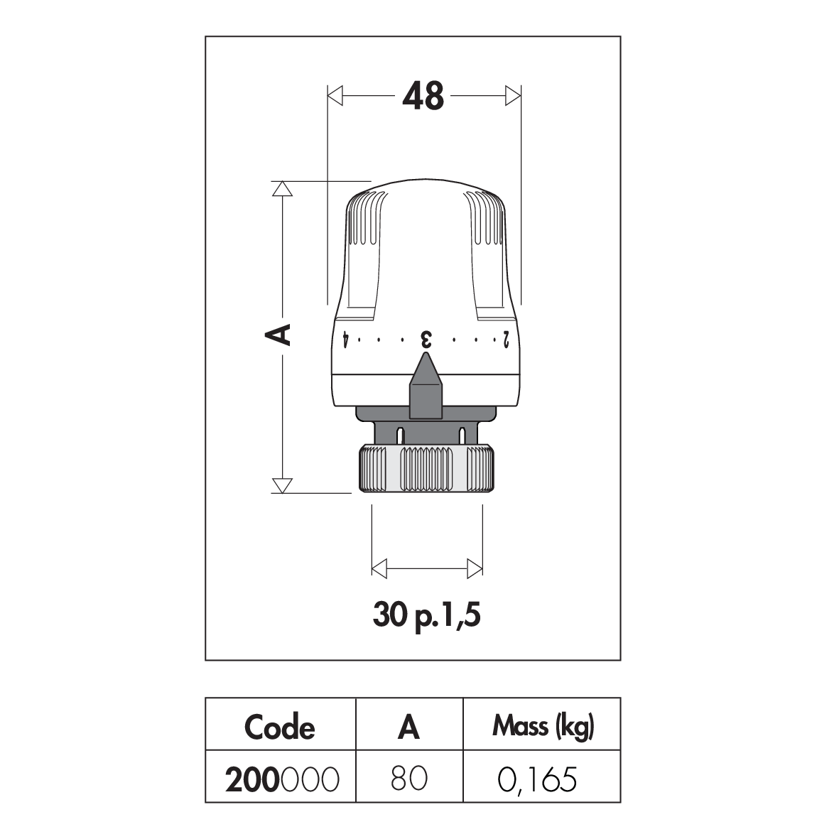 Comando elettrotermico wireless per valvole radiatore termostatiche e  termostatizzabili