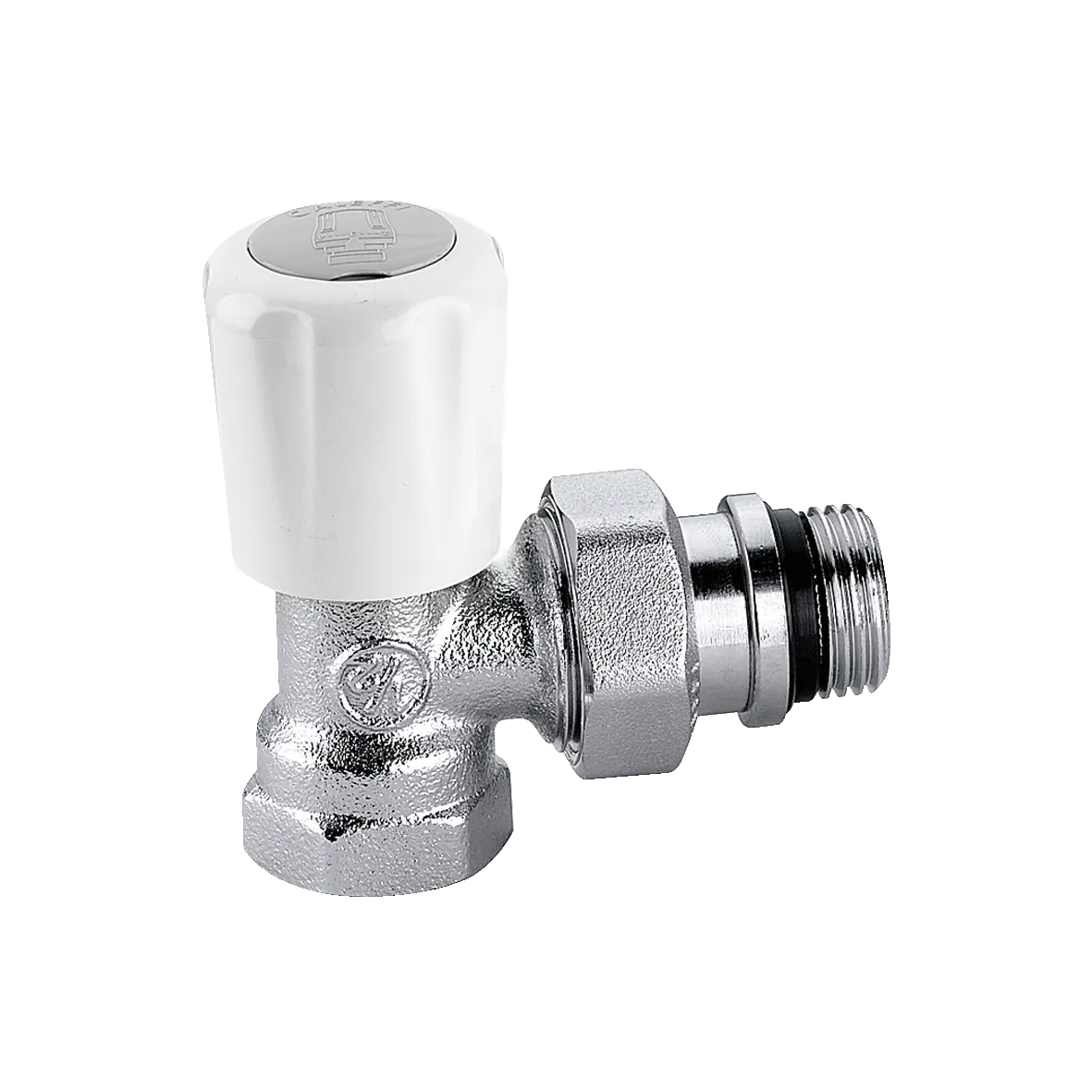Heizkörperthermostatventil Abgewinkelt – F 3/4 RBM, Für Normale Heizkörper | Eckventil 28mm Länge