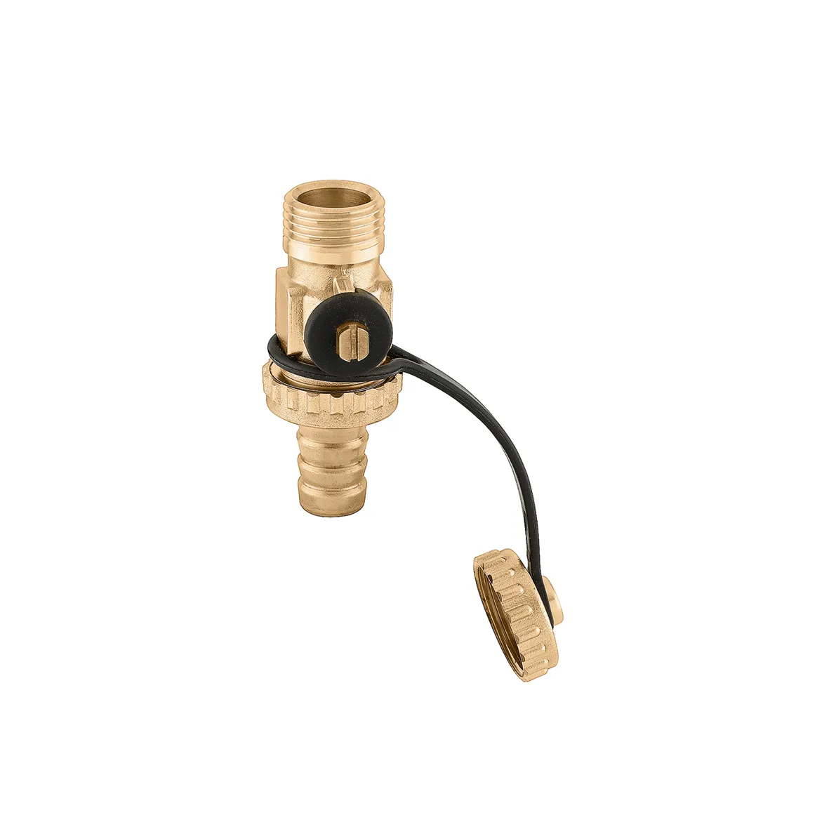 EFIELD Messing-Kugelhahn 3/4 Zoll – Push-to-Connect Für PEX, Kupfer, CPVC Rohre, Mit Trennclip (max. 200 PSI, 200°F)