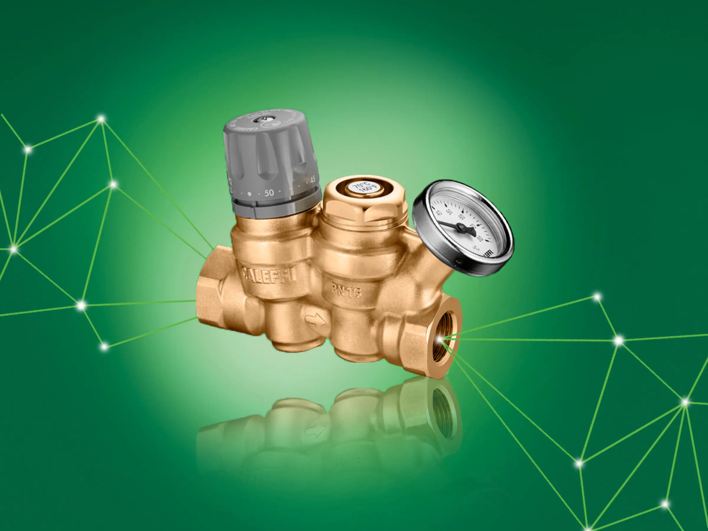 regulador termostático caleffi