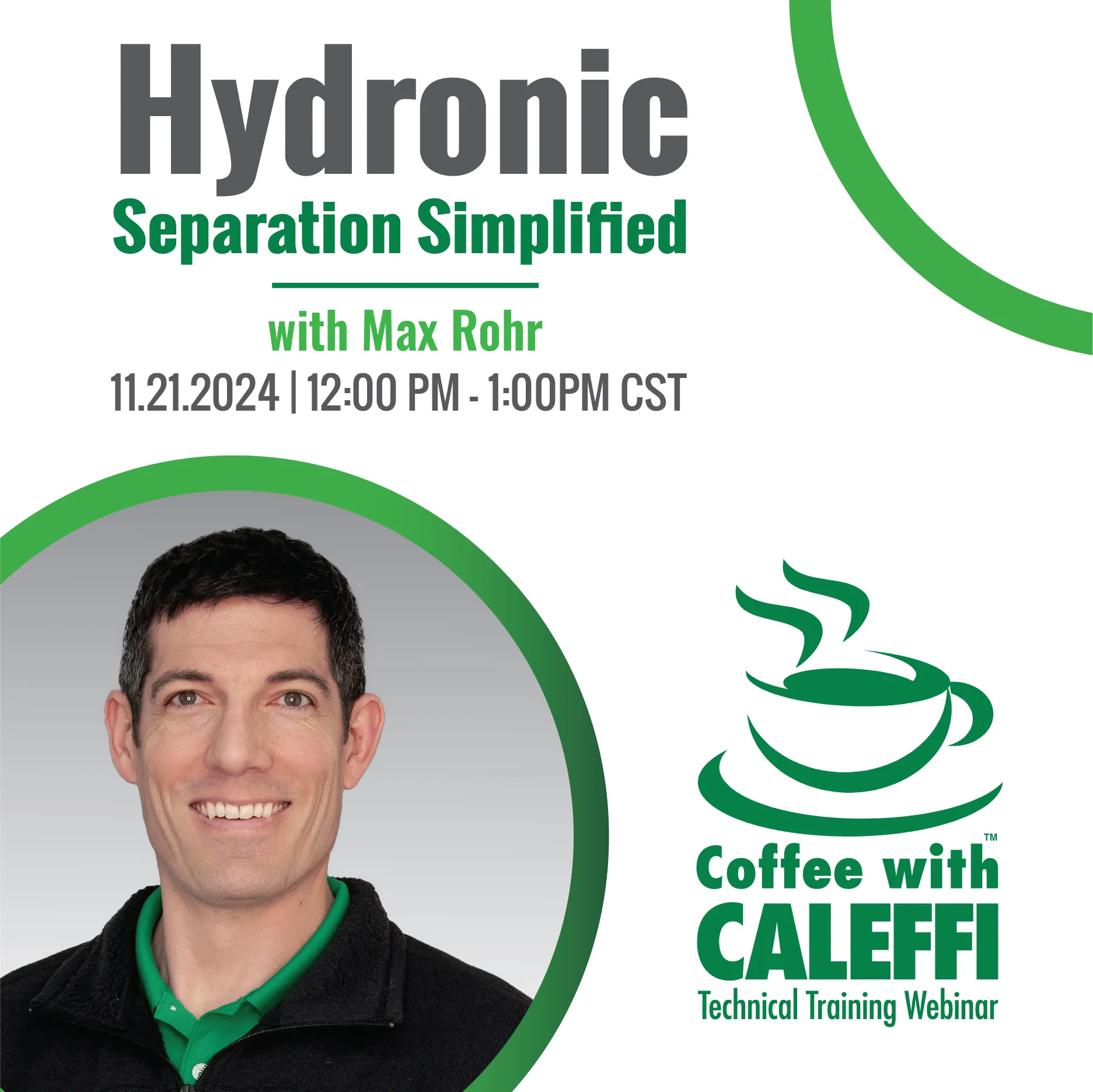 Coffee with Caleffi