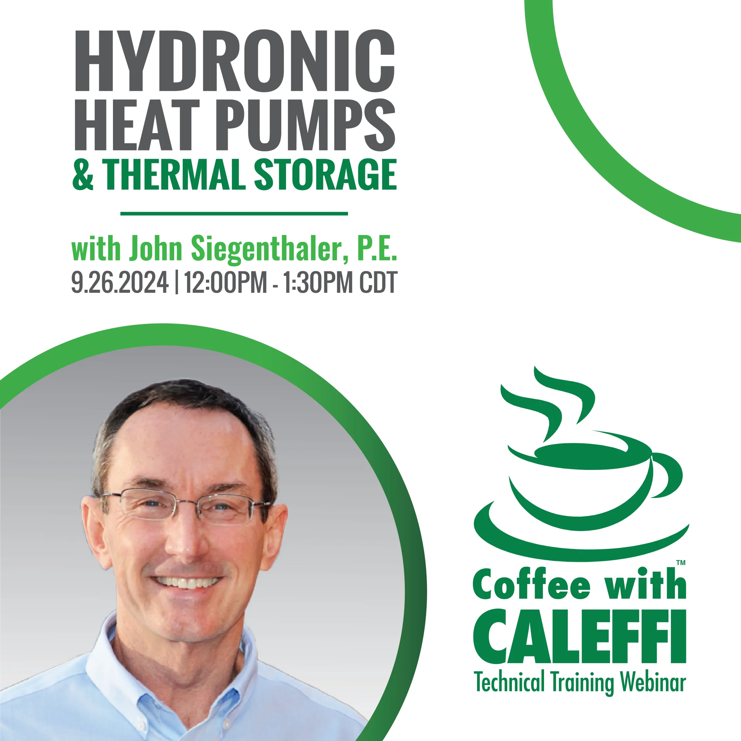 Coffee with Caleffi social media square