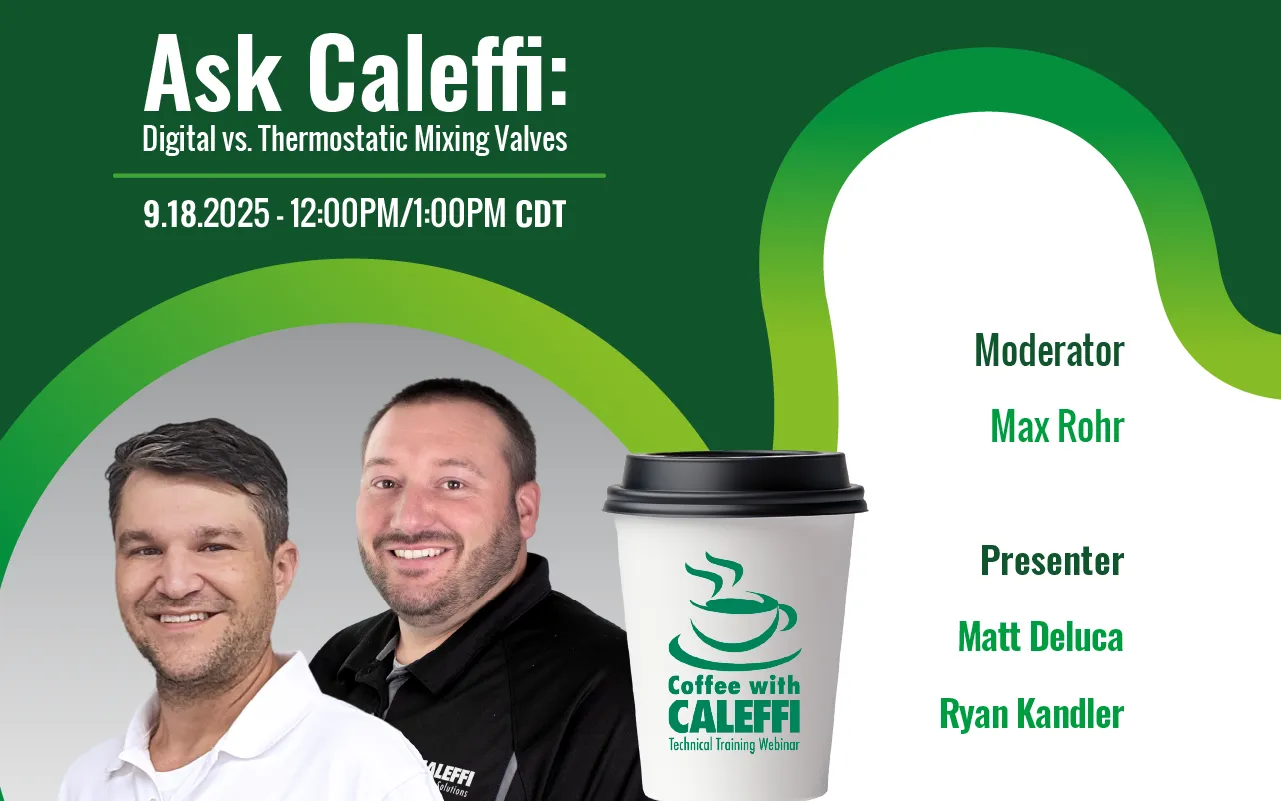 Coffee with Caleffi
