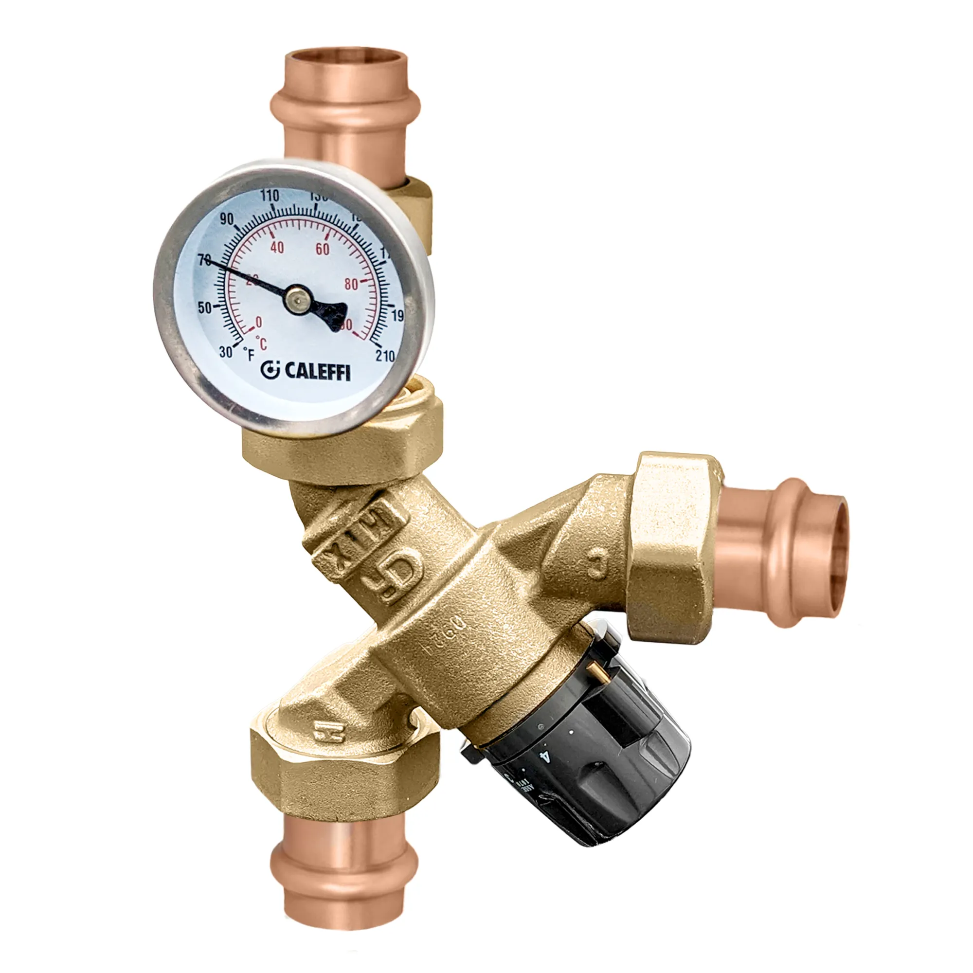 520 Series AngleMix™ Thermostatic Mixing Valve