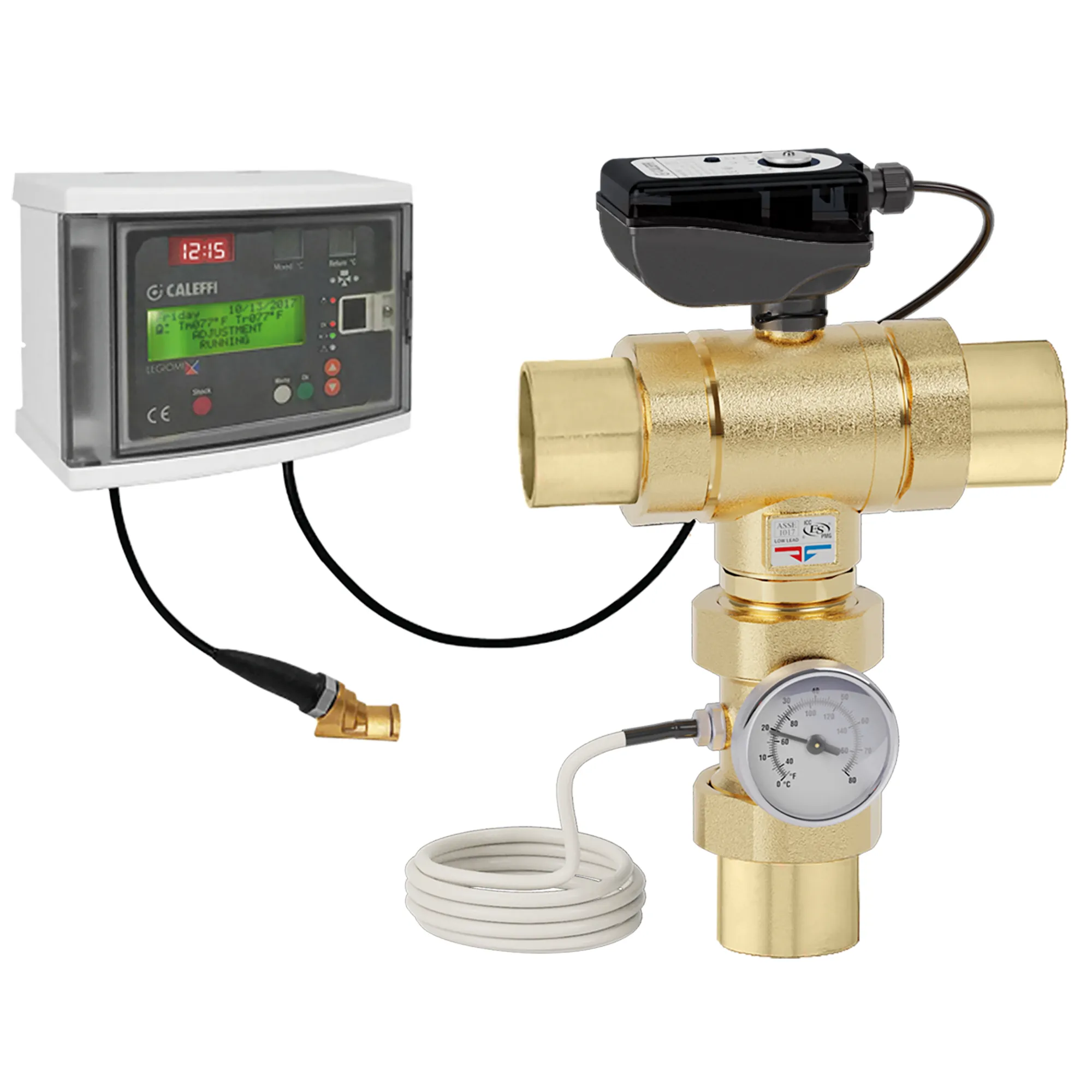 Digital mixing valve