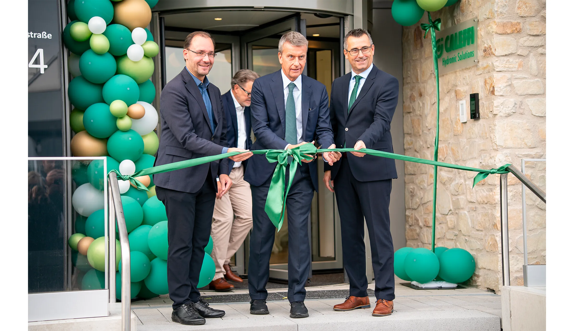 Caleffi Armaturen inauguration