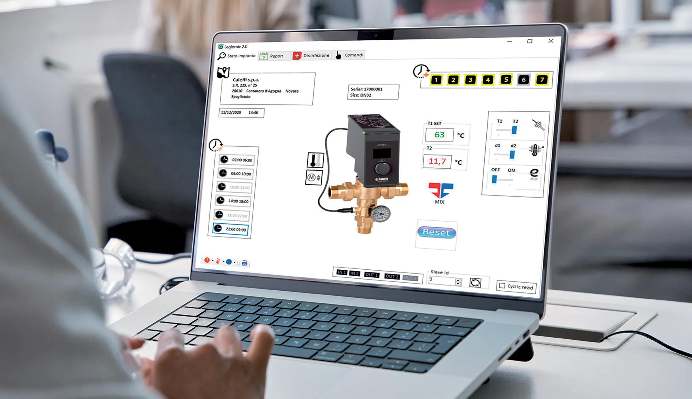 Controllo attivo e reportistica