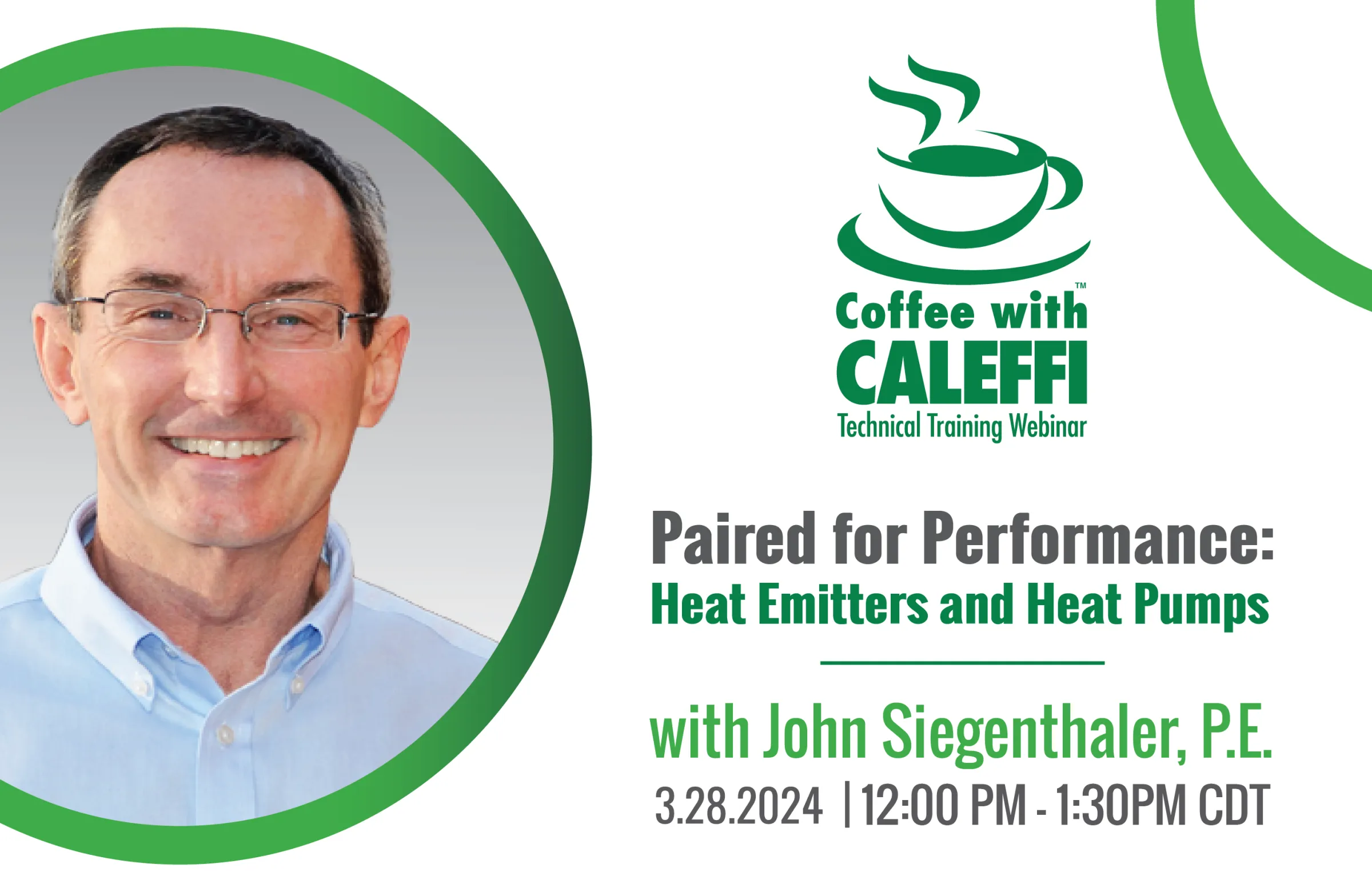 Coffee with Caleffi:  Paired for Performance