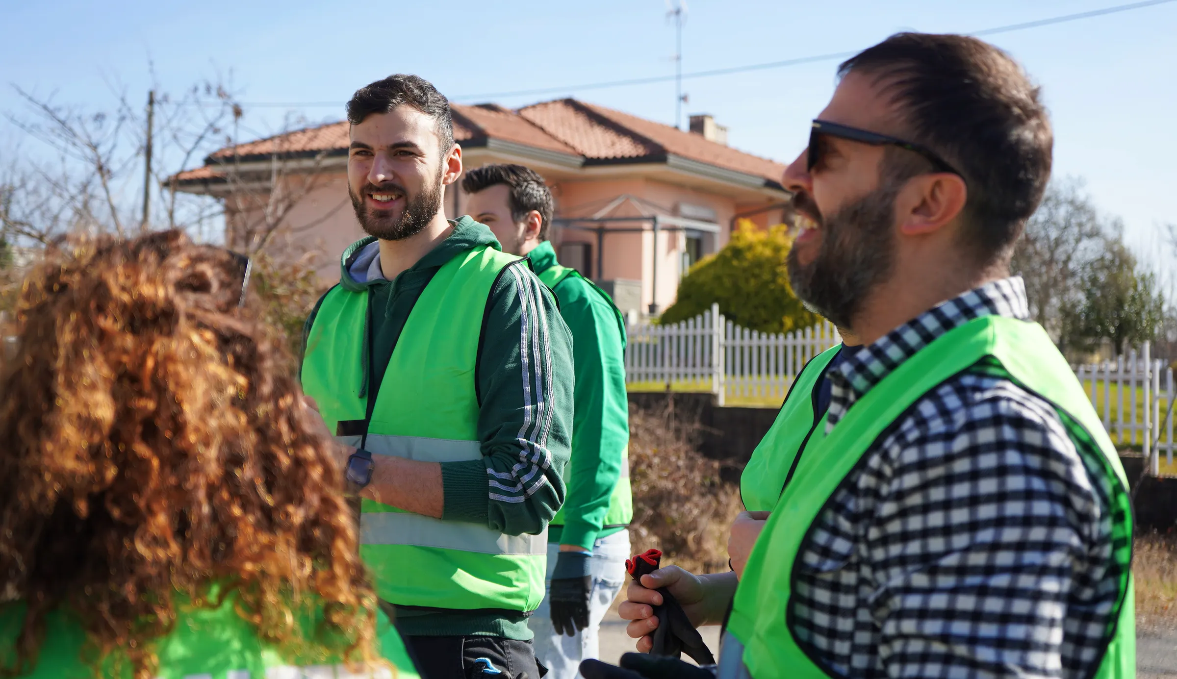 Caleffi evento raccolta plastica