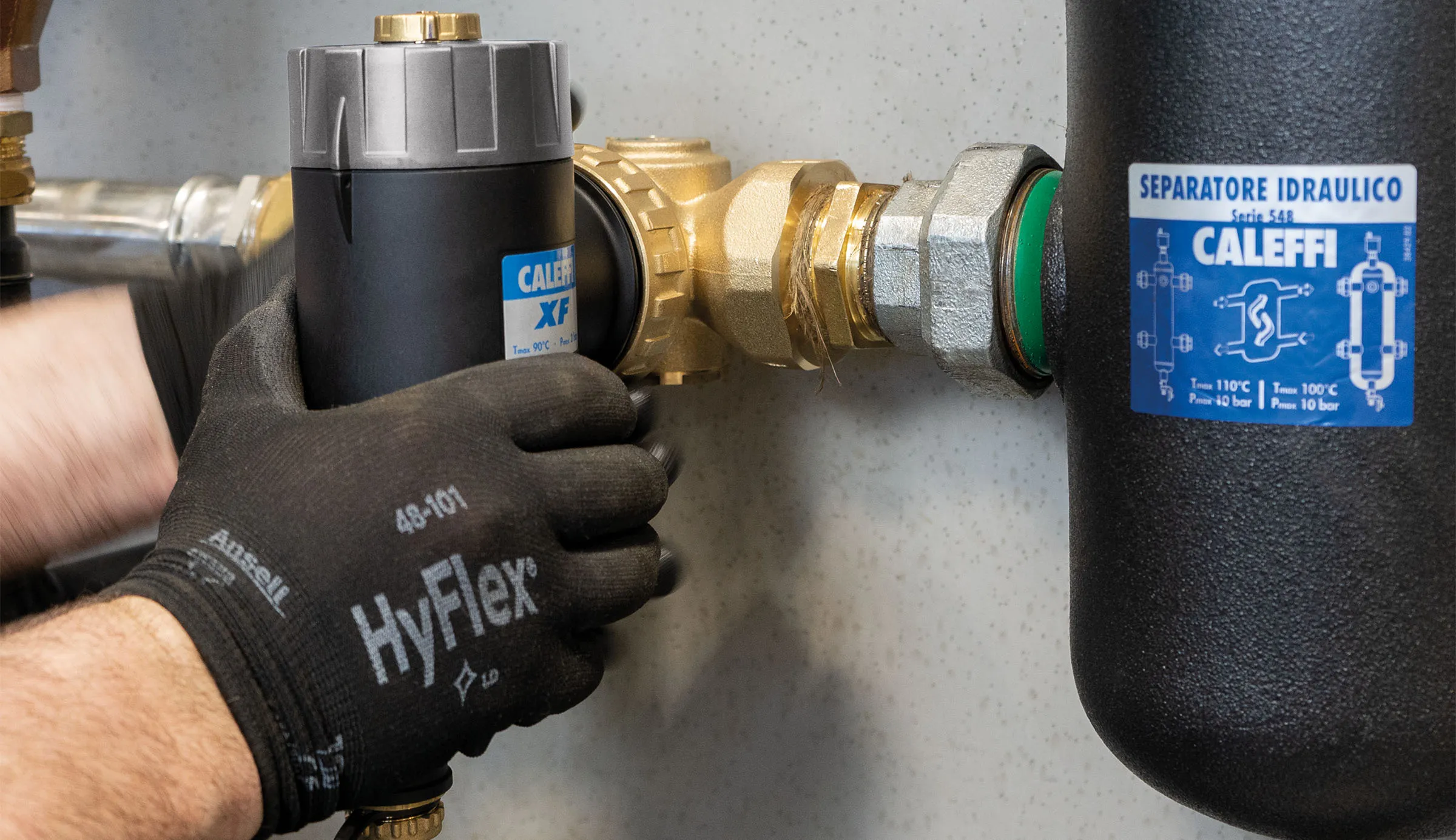 Instalacion Caleffi XF Instalacion Caleffi XF