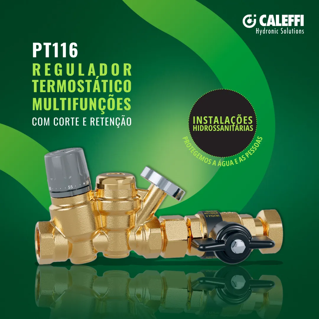regulador termostatico multifunções