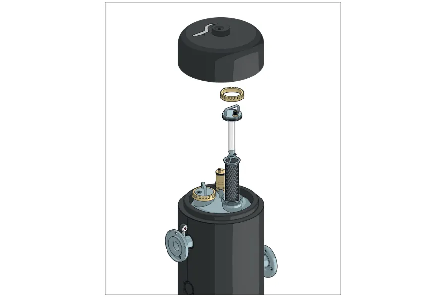 Manutenção do CALEFFI XL