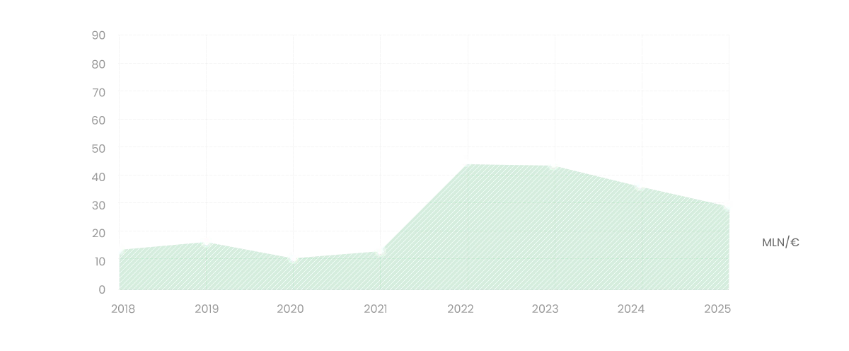 Investimenti Caleffi 2025