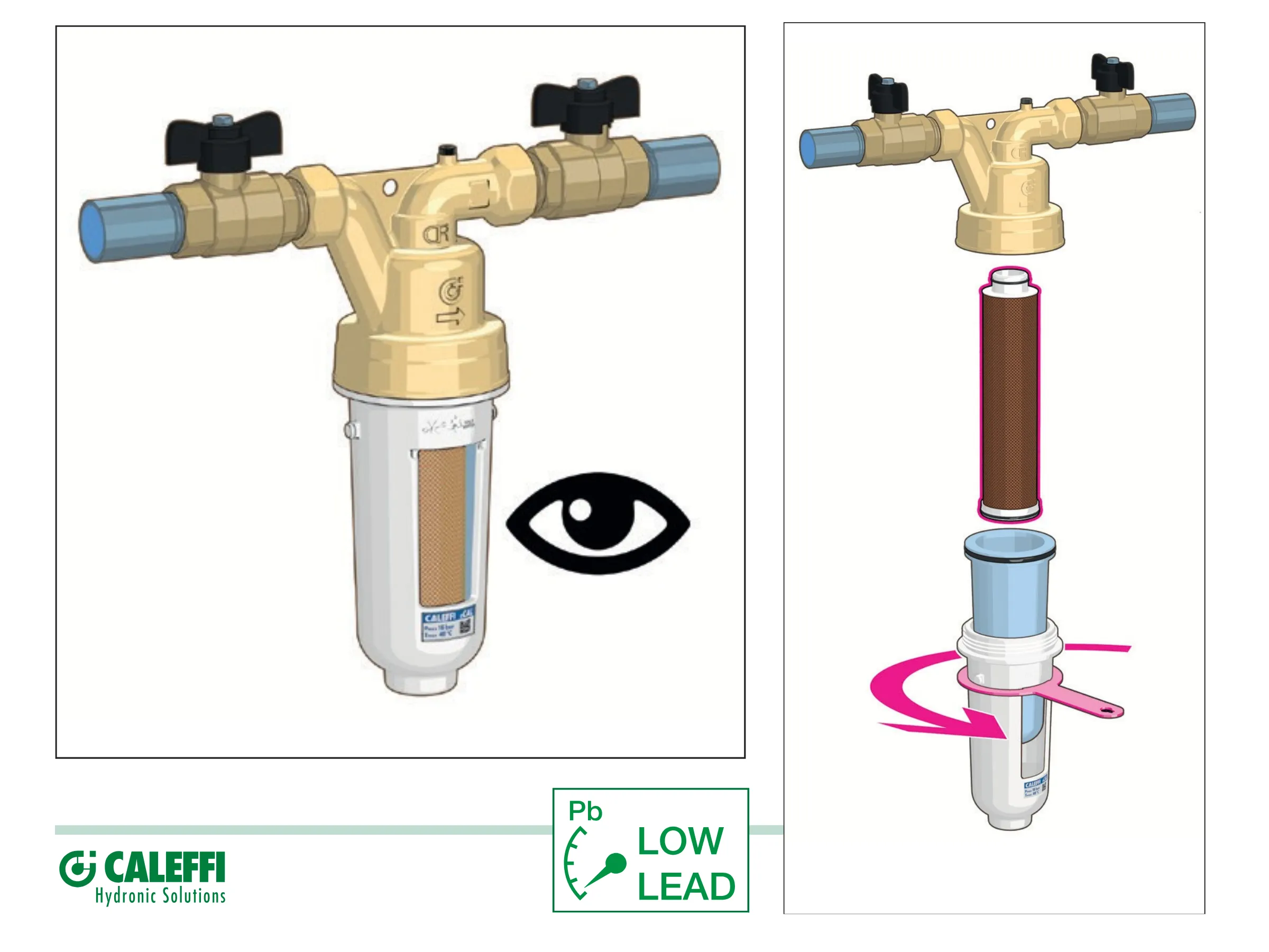 dispositivo anticalcário Caleffi Ecal