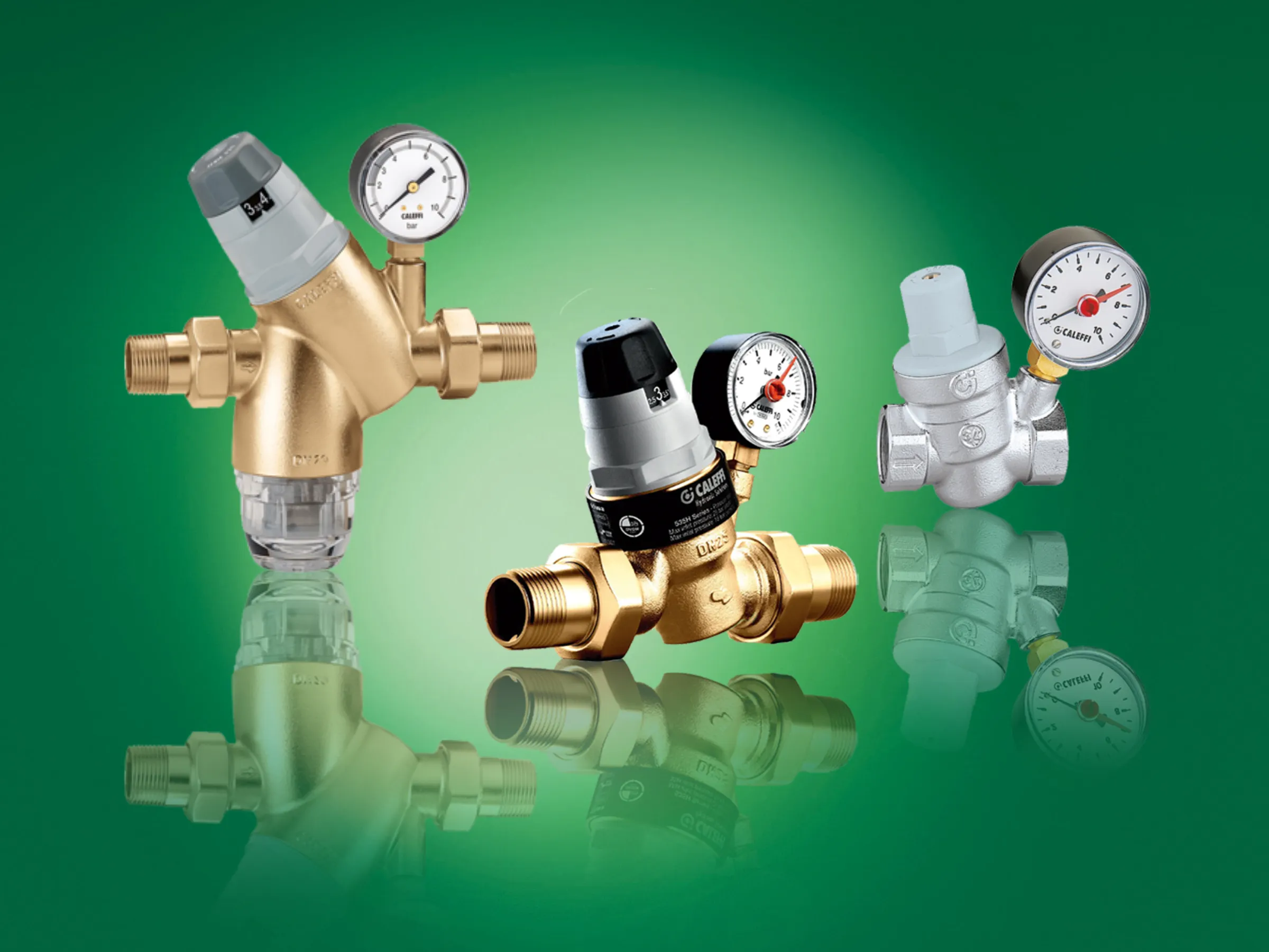 REDUTORAS DE PRESSAO CALEFFI