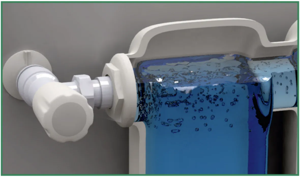  presença de ar na instalação