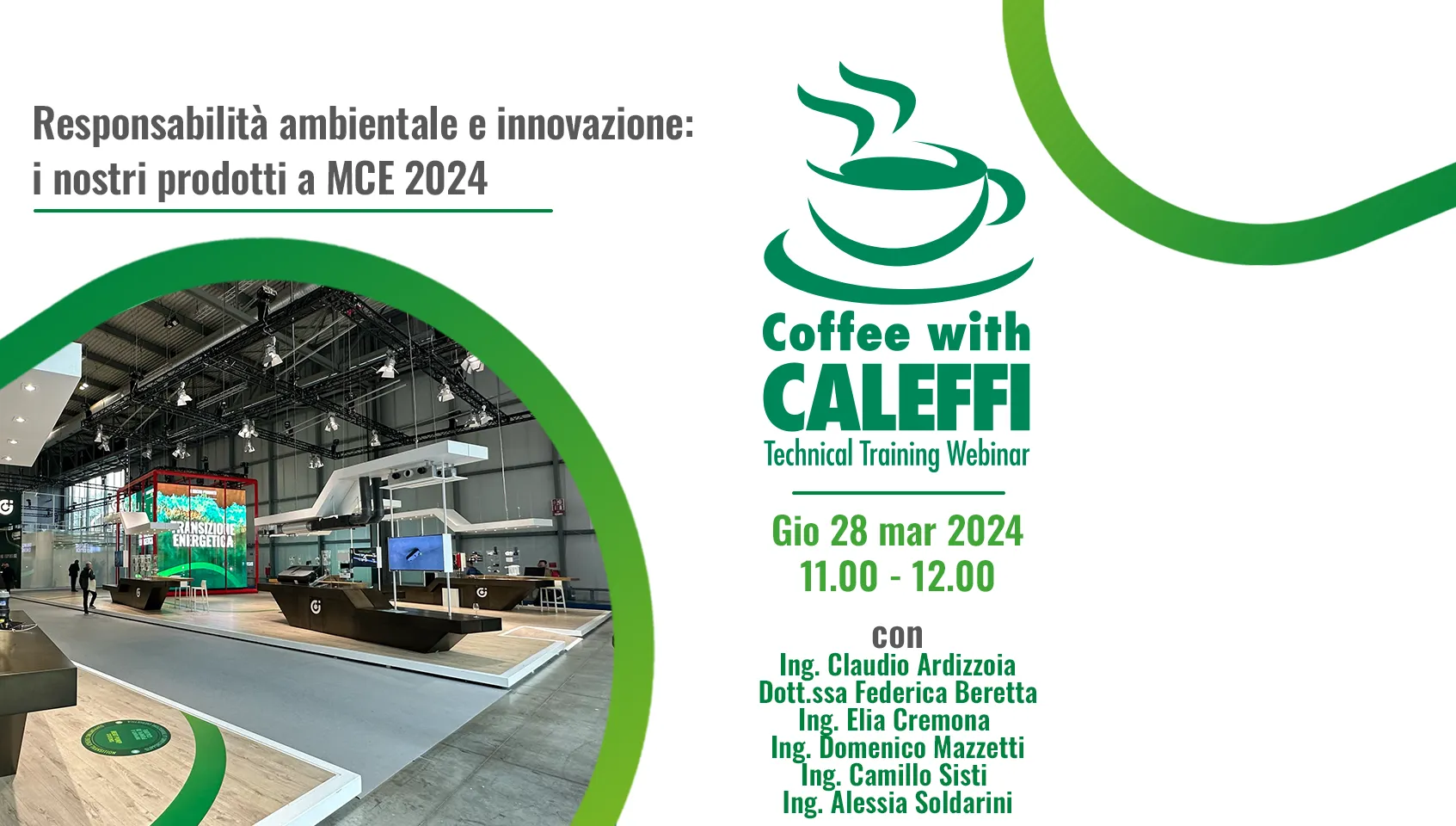 Coffee with Caleffi MCE 2024