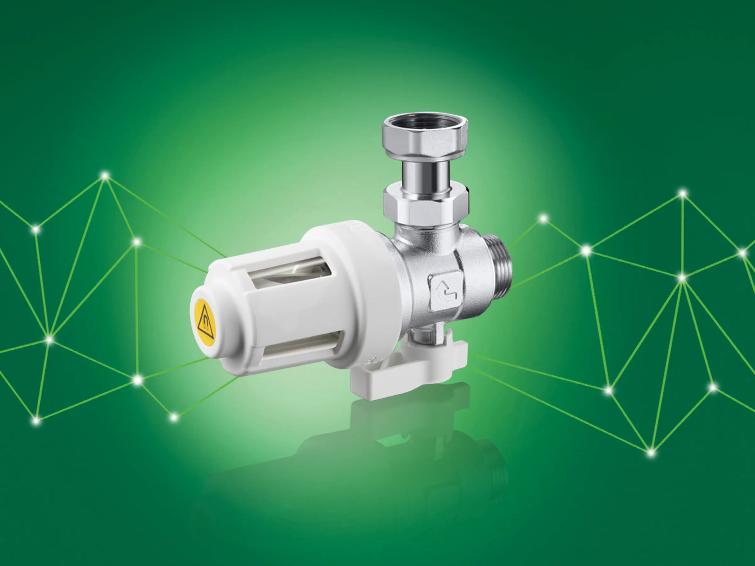 Filtro de sujidade magnético para instalação sob a caldeira Caleffi XS®