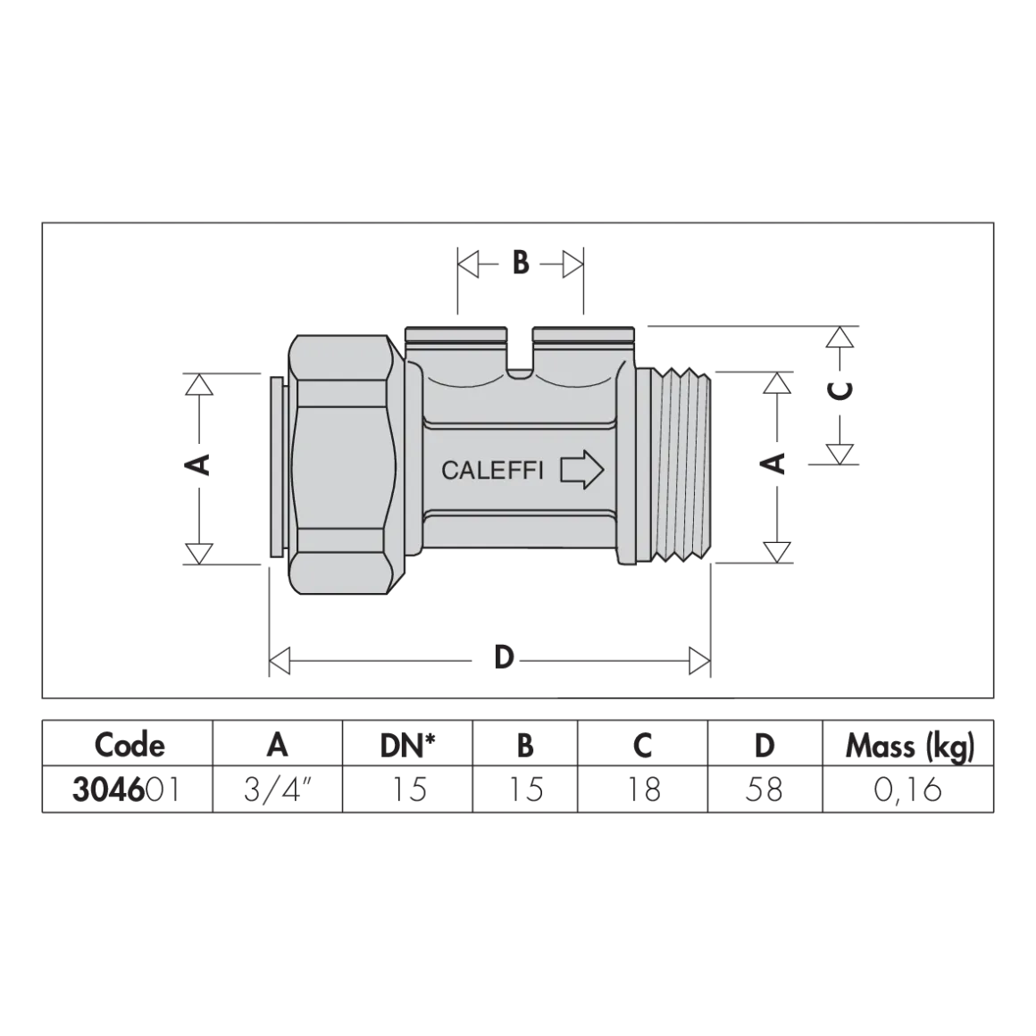 image Valvola di ritegno ad ingombro ridotto. Controllabile