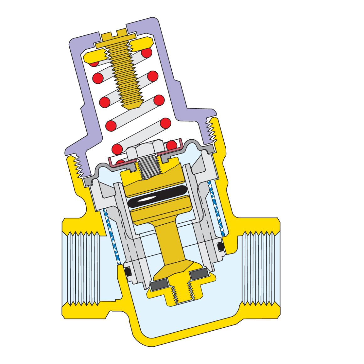 image Riduttore di pressione inclinato