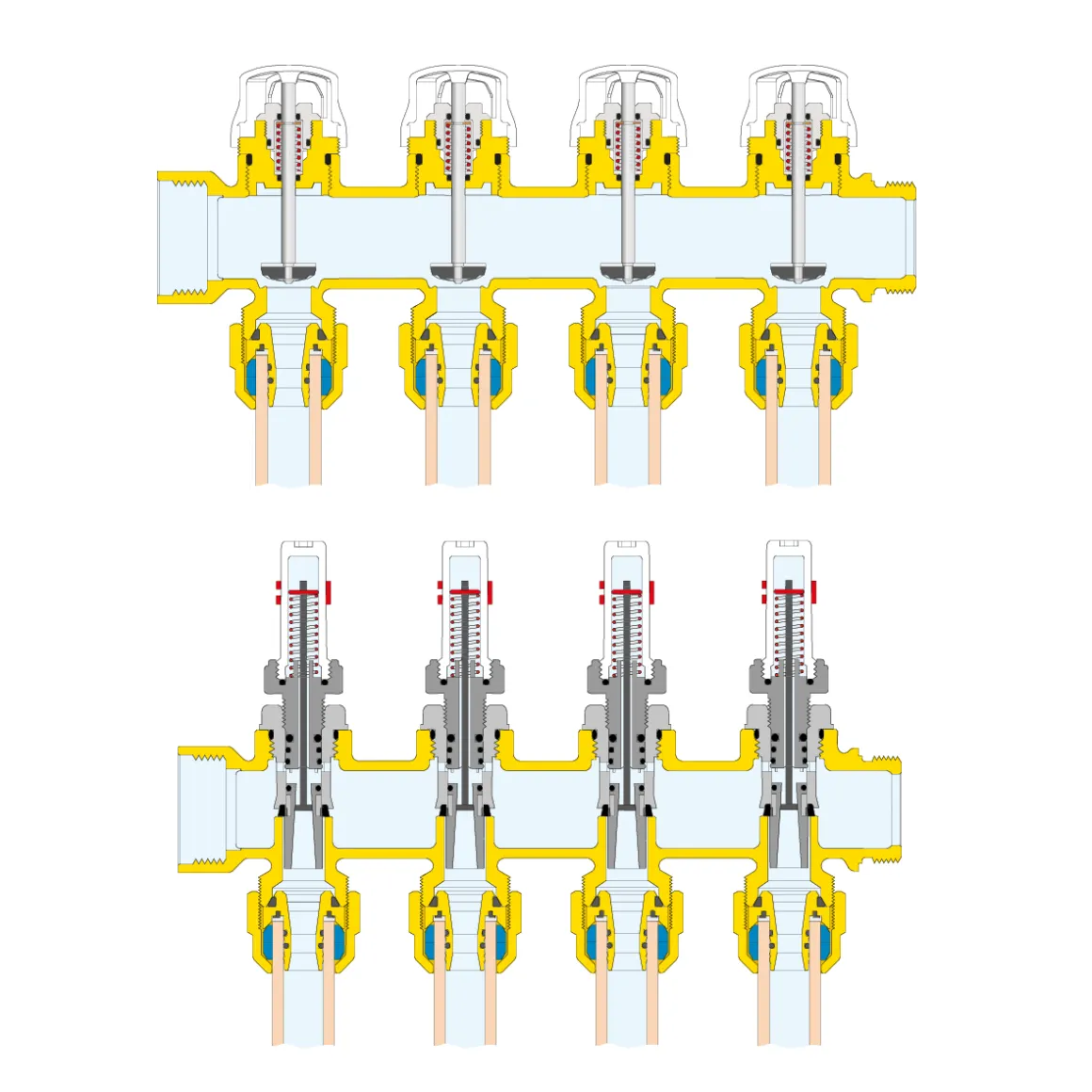 image Collettore di distribuzione premontato