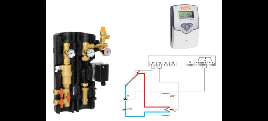 iSolar controller, pump speed control