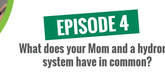 What does your Mom and a hydronic system have in common?