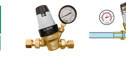 What is fall-off pressure for a pressure reducing valve?
