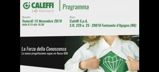 Secondo BIM DAY Caleffi 2019