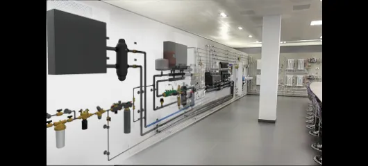 Caleffi modeling its Research Centre in Revit