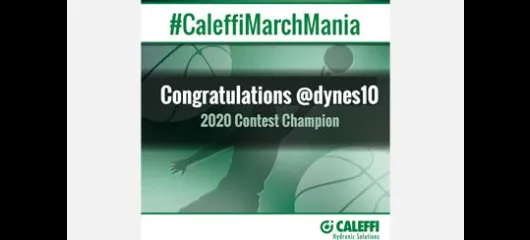 A Slam Dunk in the #CaleffiMarchMania Contest