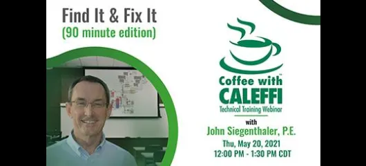 Coffee with Caleffi™:  Find It & Fix It