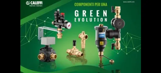 Componenti per impianti a pompa di calore Caleffi