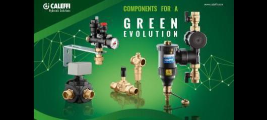 Components for heat pump systems Caleffi