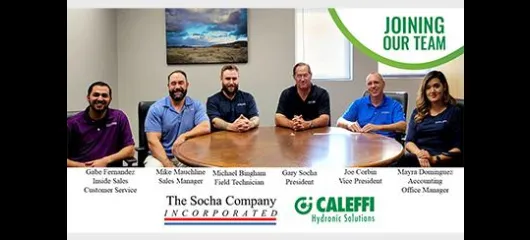 Caleffi Announces Partnership with The Socha Company