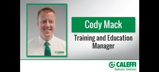 Dedication to Education Continues  at Caleffi with Promotion Announcement