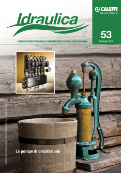 Copertina Idraulica Caleffi numero 53