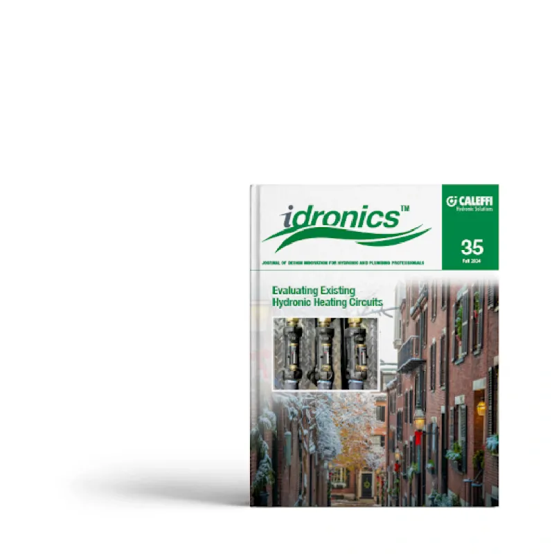 idronics 35 - Evaluating Existing Hydronic Heating Circuits