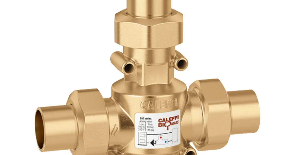 ThermoProtec™, Thermostatic mixing valve (high-flow) | Caleffi S.p.a.