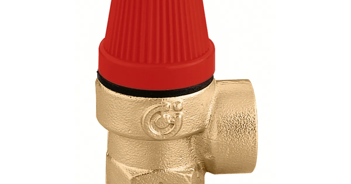 Valvola Di Sicurezza Ordinaria Caleffi - Maschio X Femmina, Cromata, Taglia Unica - 3