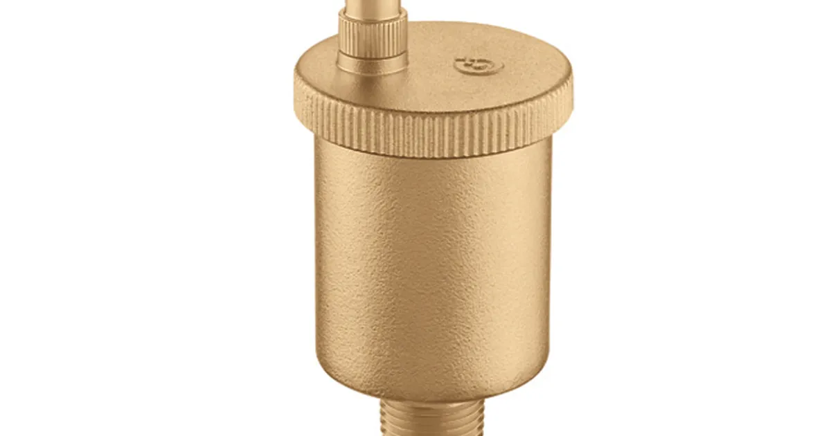 MINICAL®, Automatic air vent with anti-drip cap | Caleffi S.p.a.