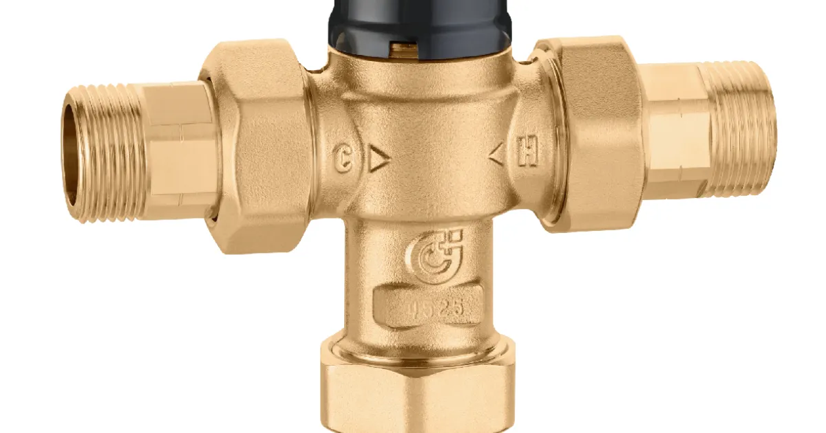 COCO2 Adjustable thermostatic mixing valve for low-temperature