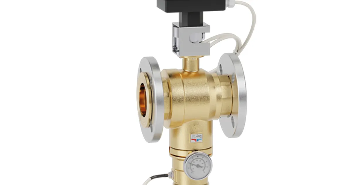 LEGIOMIX® flange, Electronic mixing valve (ANSI flange) | Caleffi