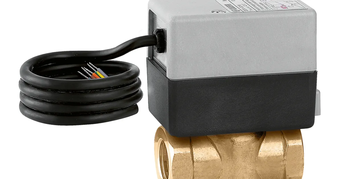 Z-one, Válvula de zona de três vias motorizada. | Caleffi S.p.a.