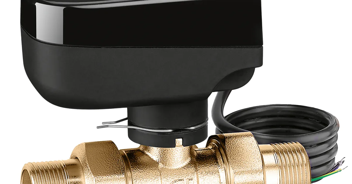 2-way straight motorized ball zone valve | Caleffi S.p.a.