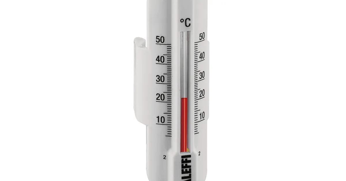 Push-fit thermometer for panel piping. | Caleffi S.p.a.